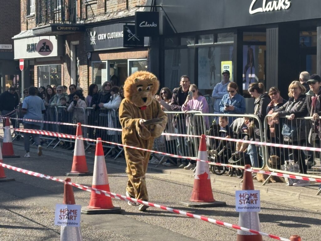 St Albans Pancake Race 2025.