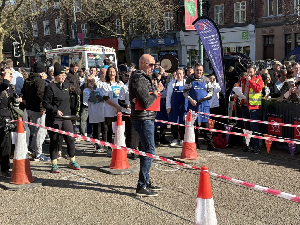 St Albans Pancake Race 2025.