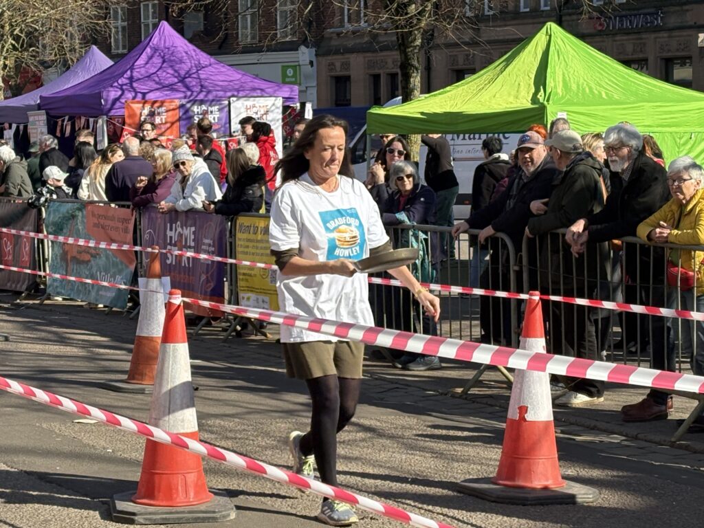 St Albans Pancake Race 2025.