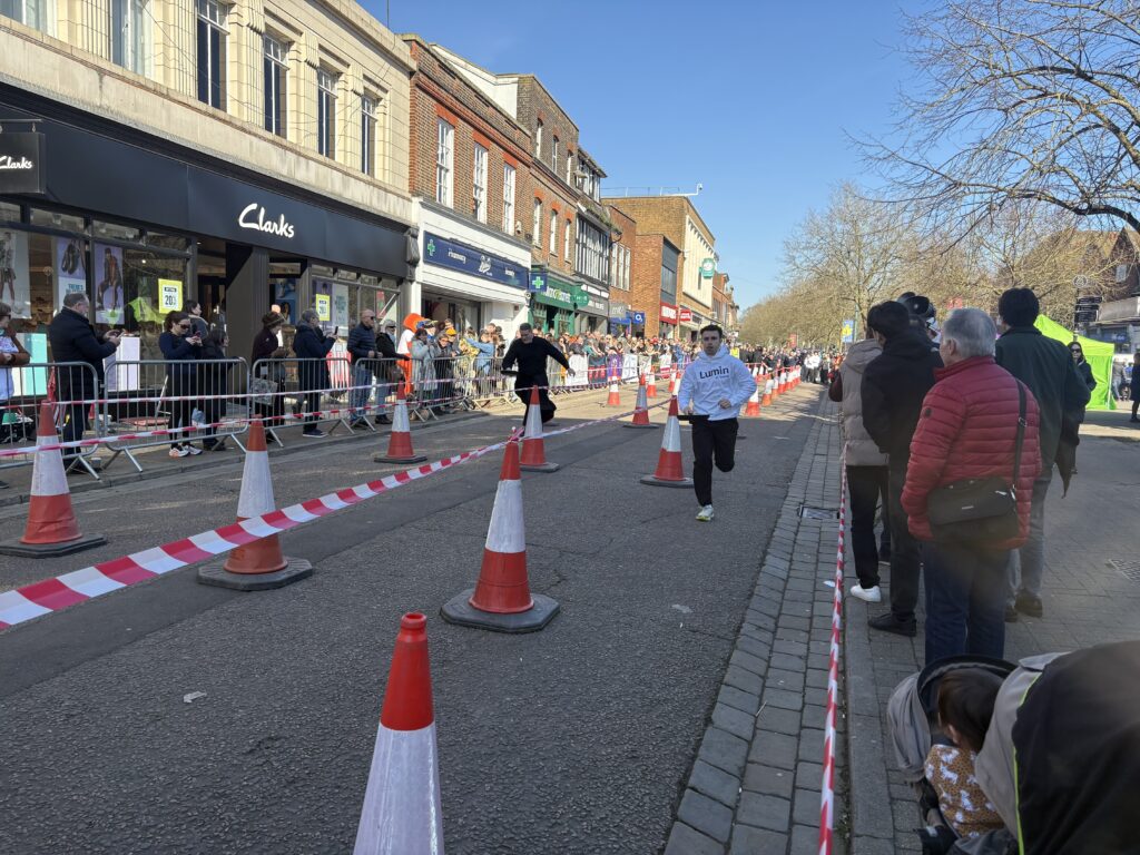 St Albans Pancake Race 2025.