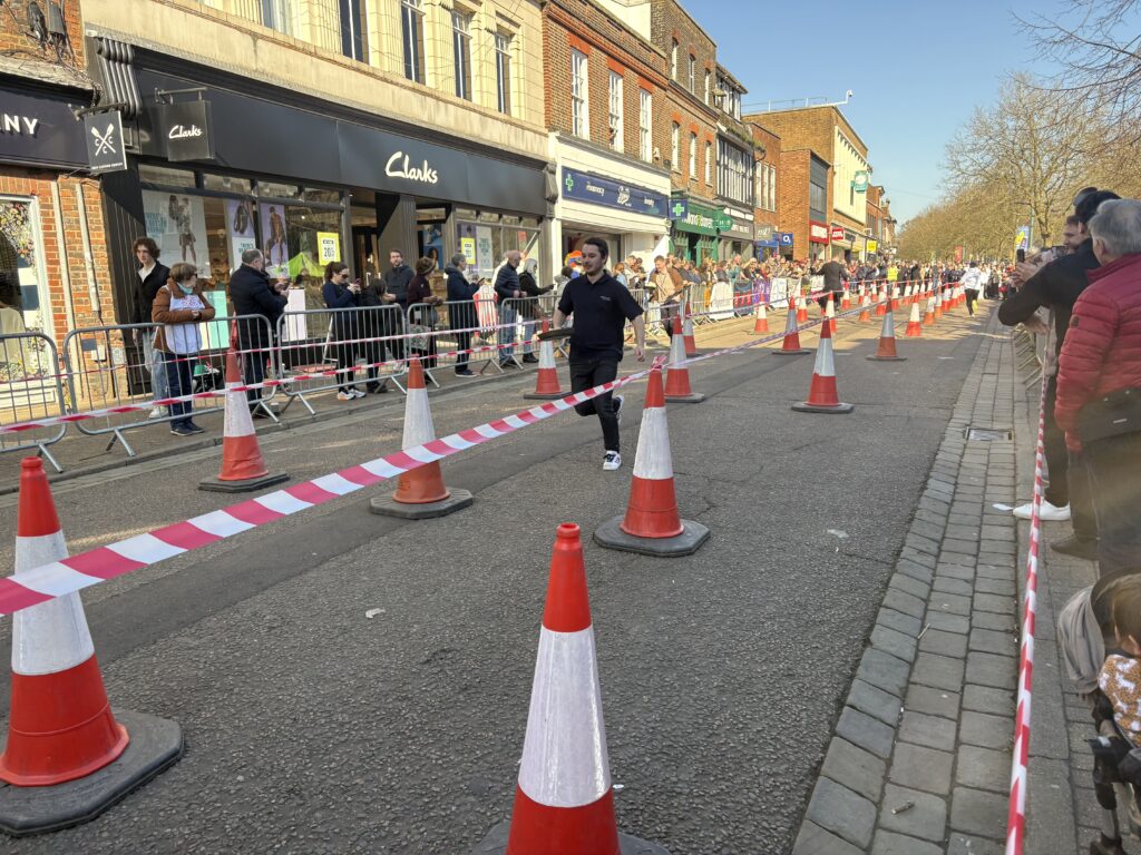 St Albans Pancake Race 2025.