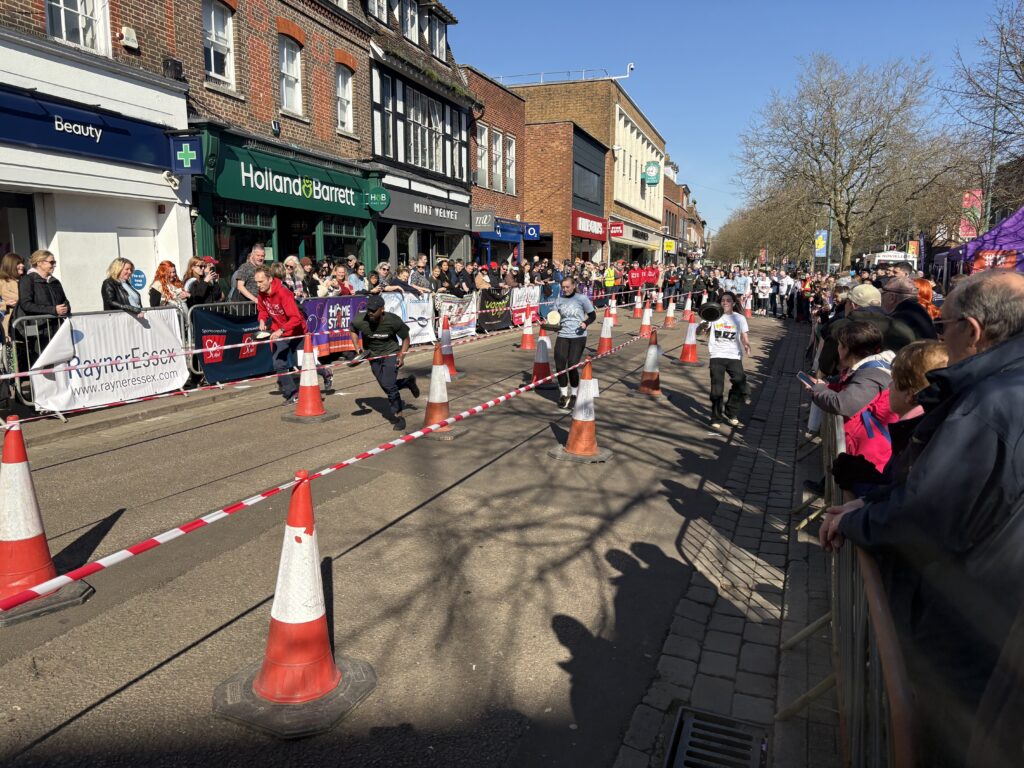 St Albans Pancake Race 2025.