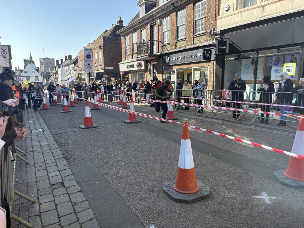St Albans Pancake Race 2025.