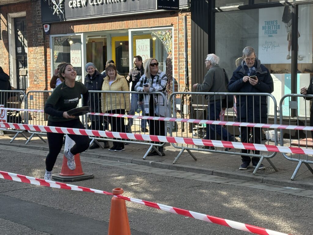 St Albans Pancake Race 2025.