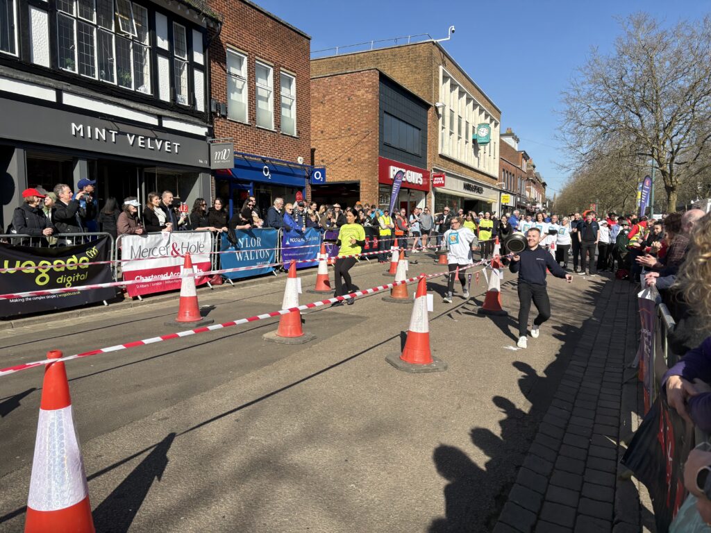 St Albans Pancake Race 2025.