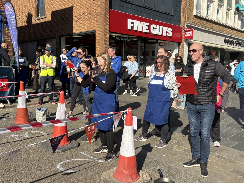 St Albans Pancake Race 2025.