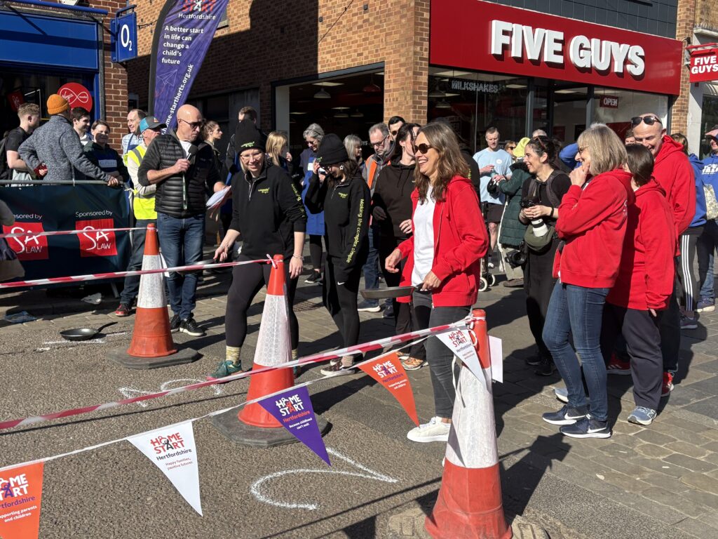 St Albans Pancake Race 2025.