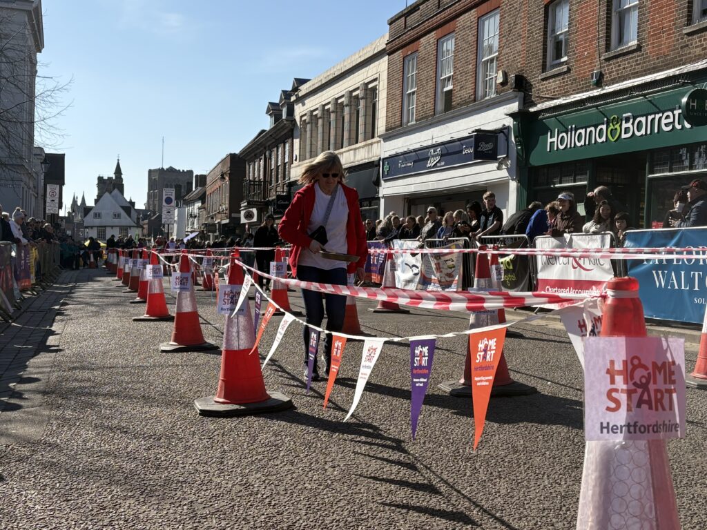 St Albans Pancake Race 2025.