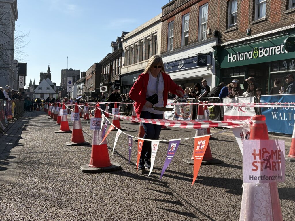 St Albans Pancake Race 2025.