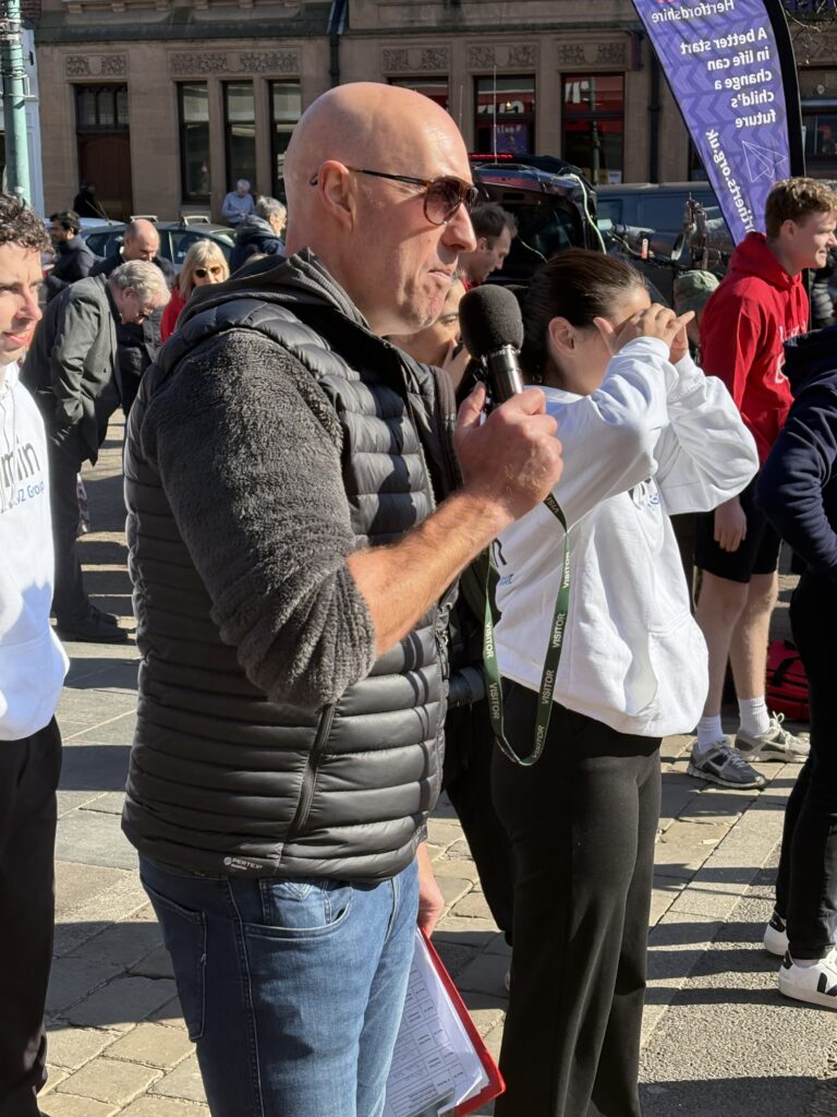 St Albans Pancake Race 2025.