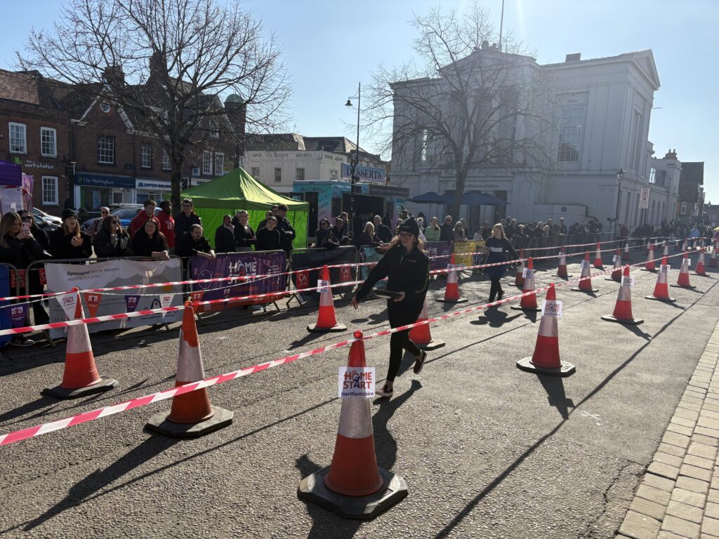 St Albans Pancake Race 2025.