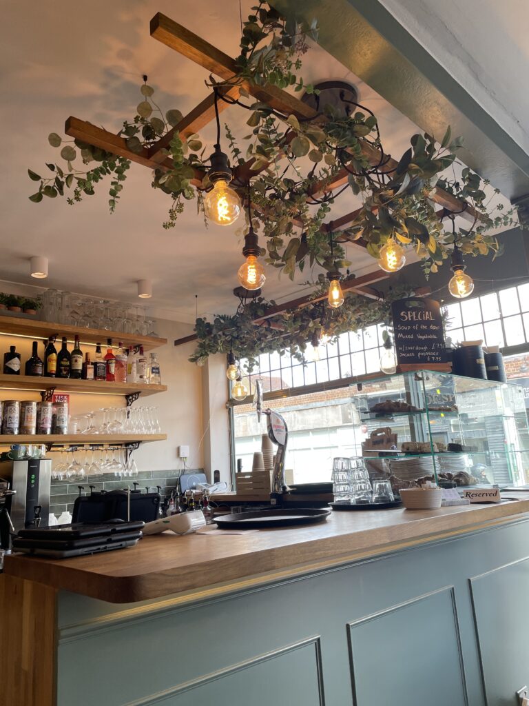 Street Café in Catherine Street
