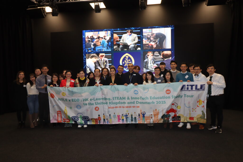 International visitors at Samuel Ryder Academy.