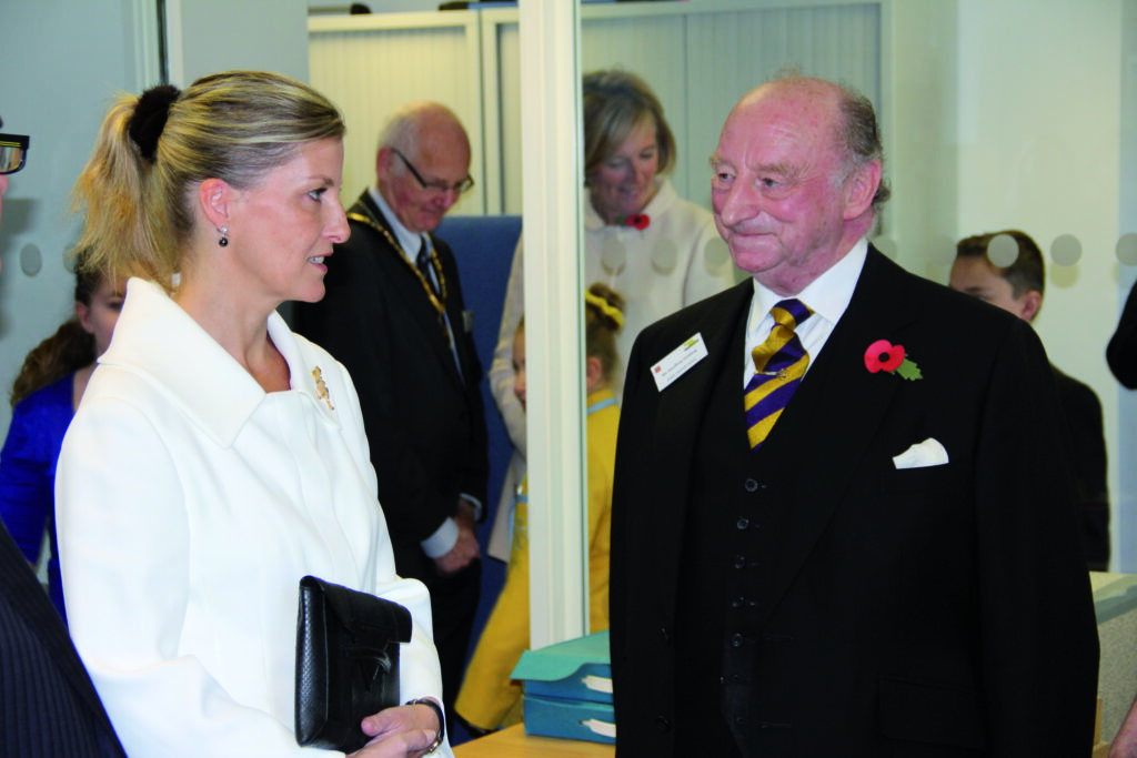Geoffrey Golding and the Duchess of Wessex