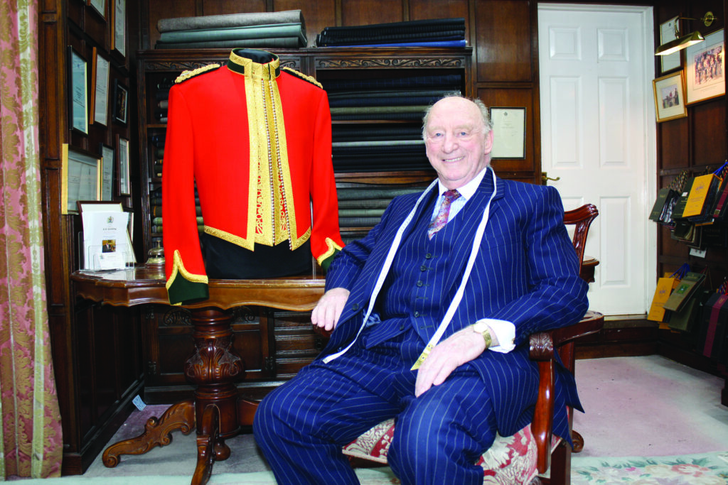 Geoffrey Golding in his office.