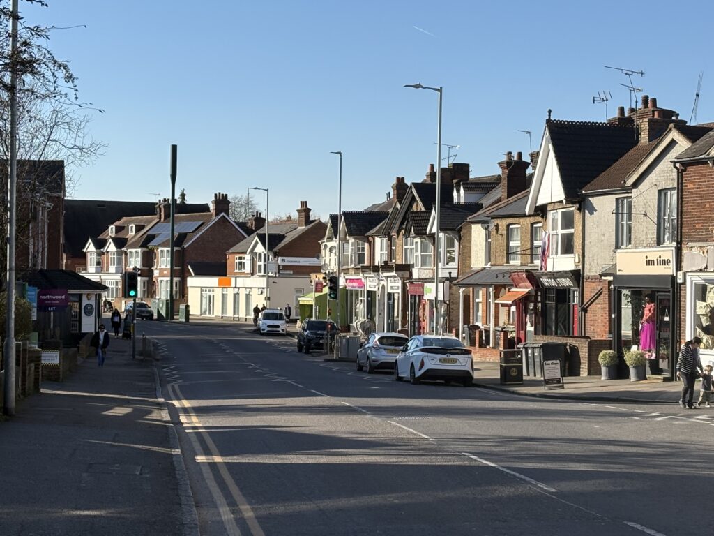 Hatfield Road today.