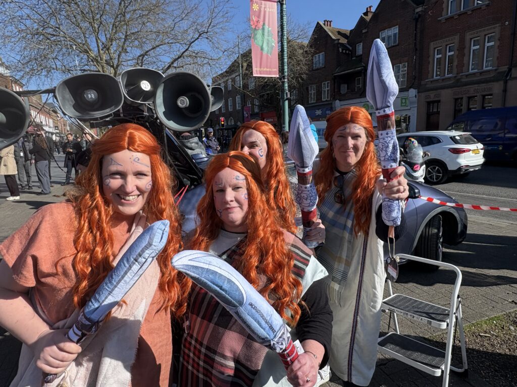 St Albans Pancake Race 2025.