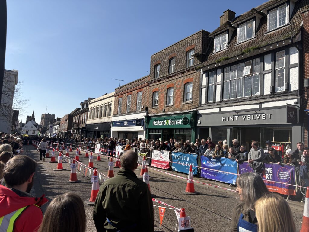 St Albans Pancake Race 2025.