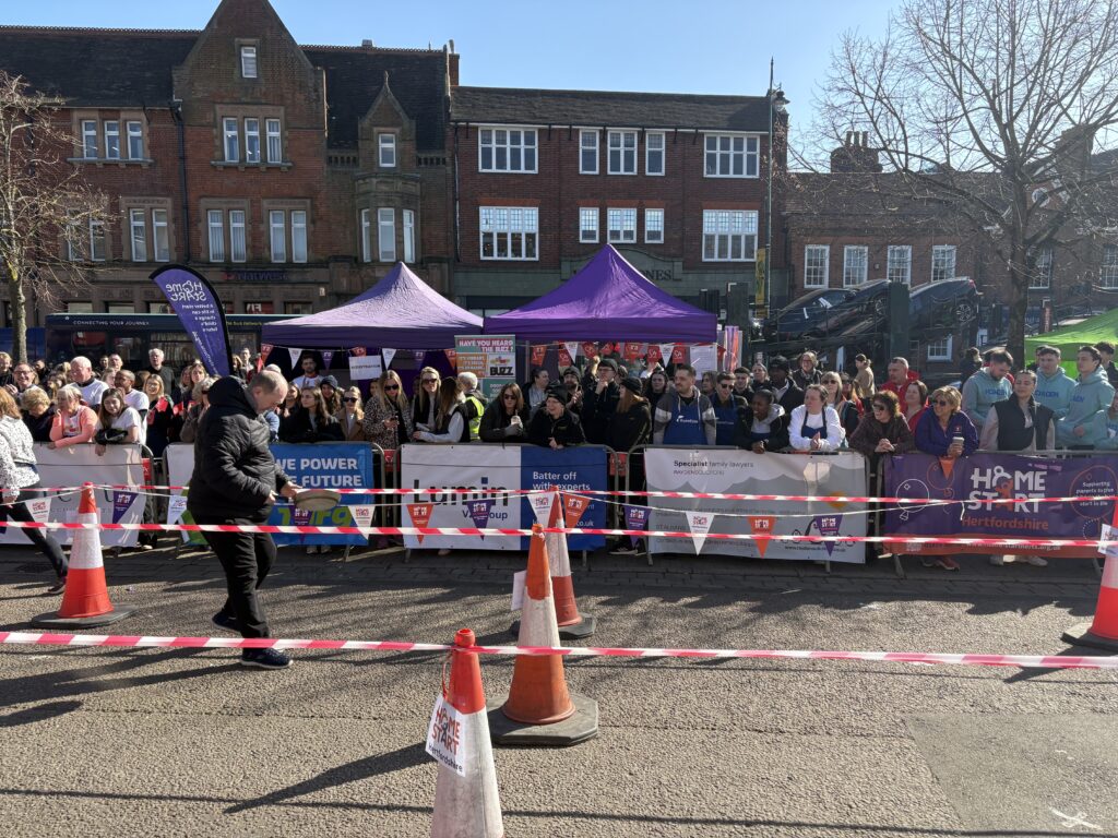 St Albans Pancake Race 2025.