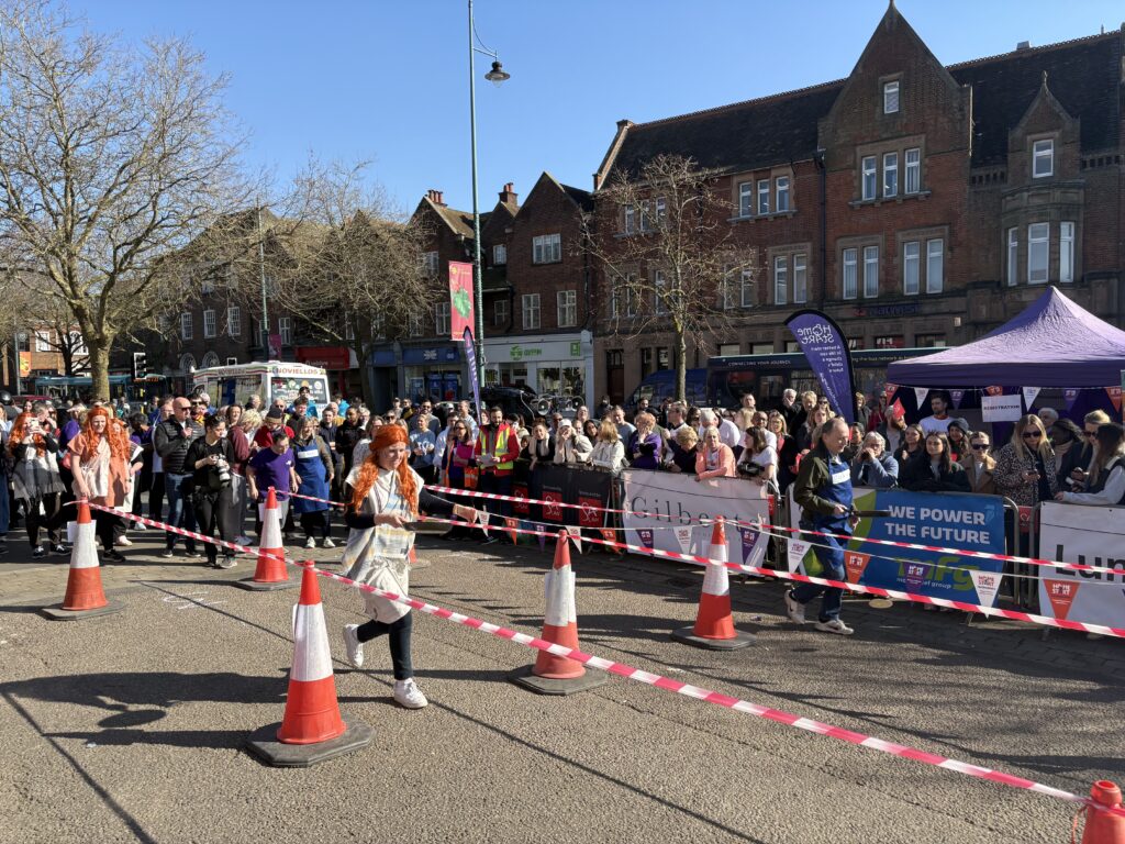 St Albans Pancake Race 2025.