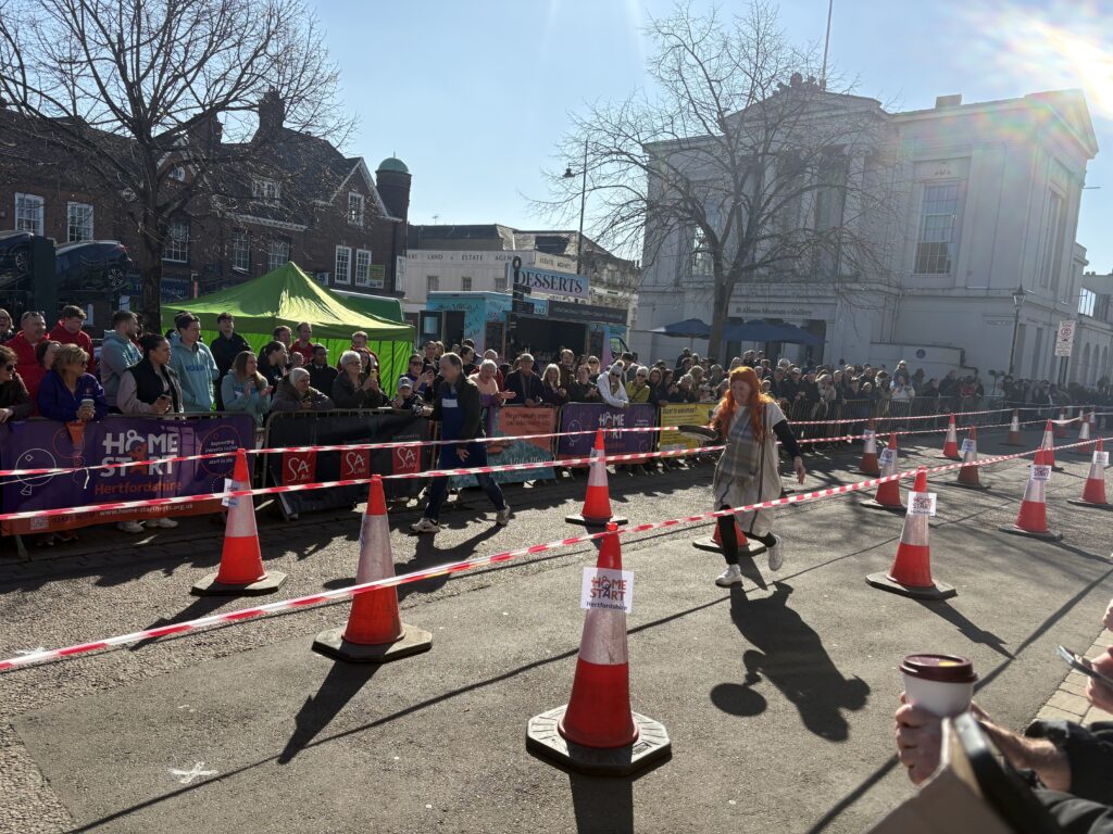 St Albans Pancake Race 2025.