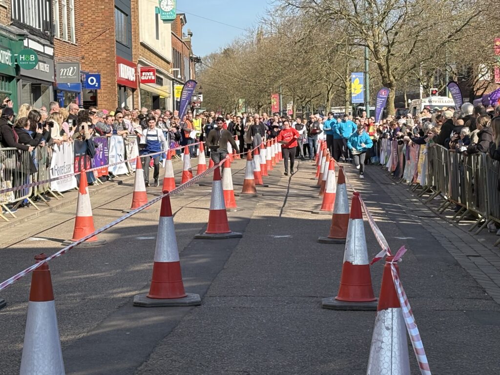 St Albans Pancake Race 2025.