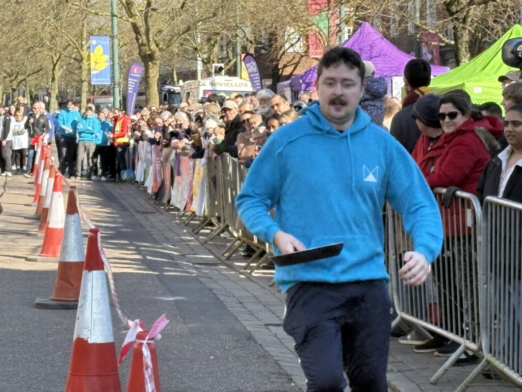 St Albans Pancake Race 2025.