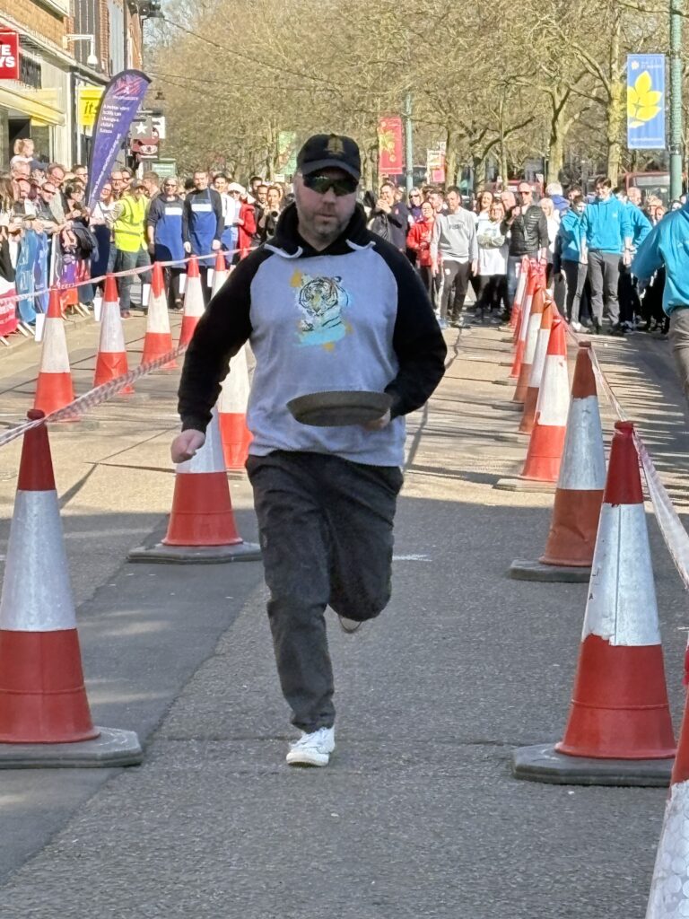 St Albans Pancake Race 2025.