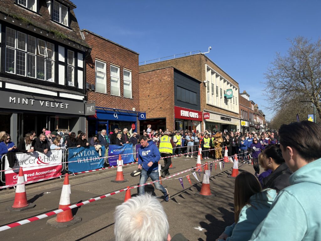 St Albans Pancake Race 2025.