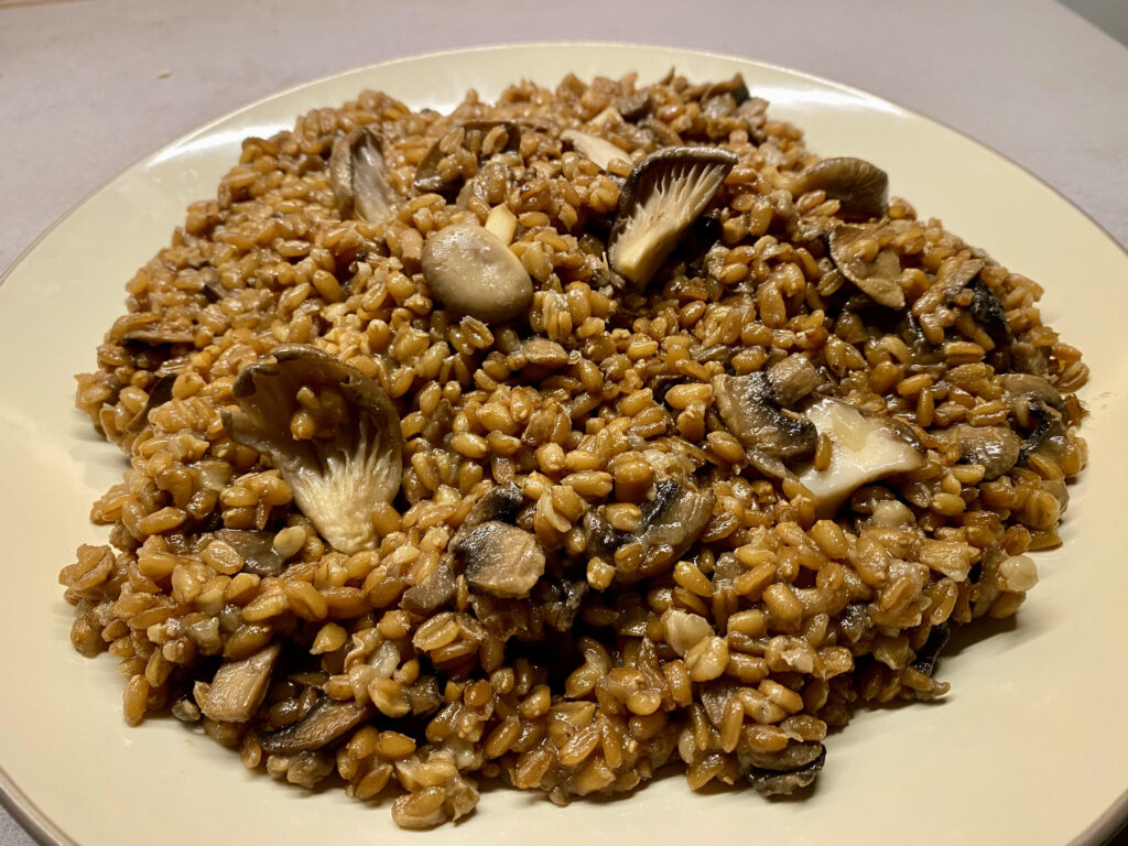 Spelt risotto