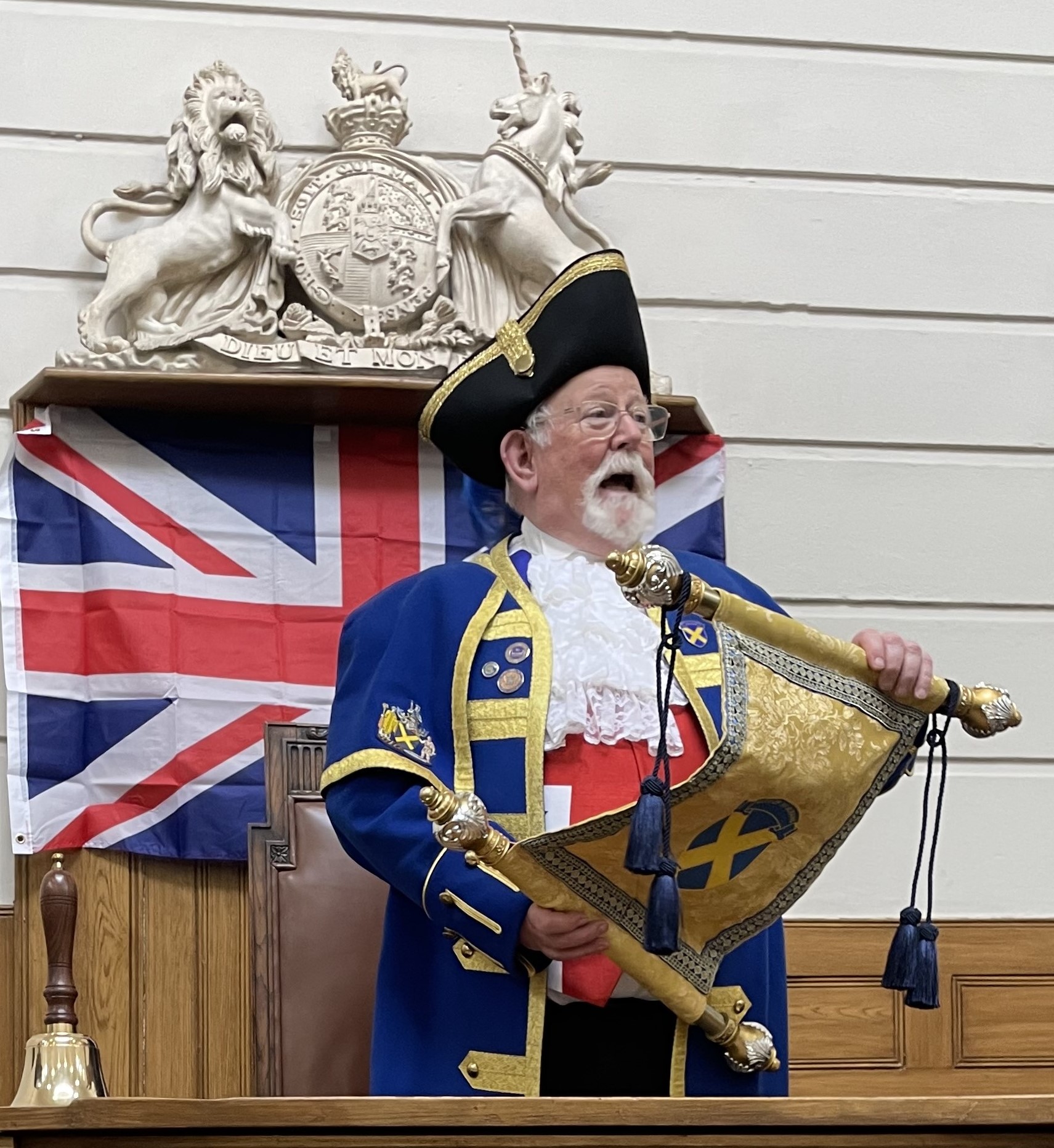 Town Crier Stephen Potter