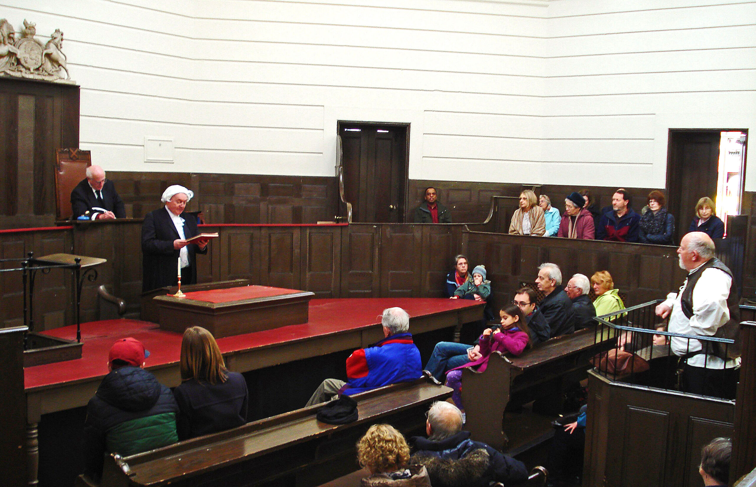 St Albans' historic courtroom