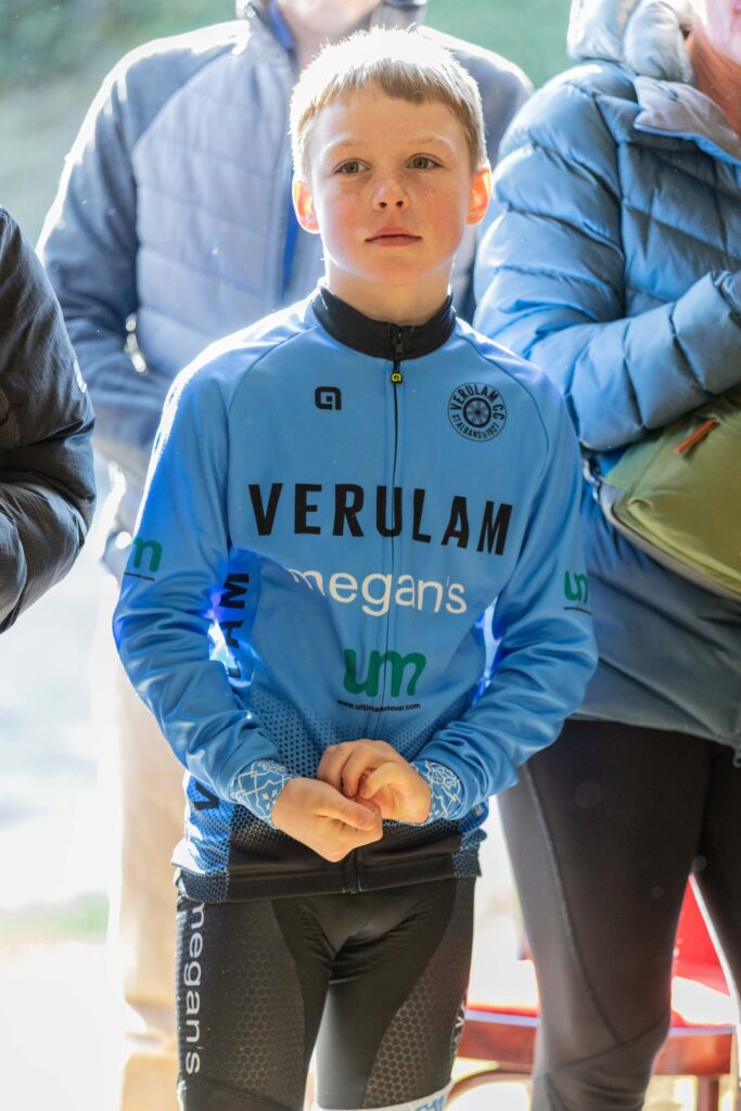 The launch of the new kit for Verulam Cycling Club's racing team. Photo: Judith Parry