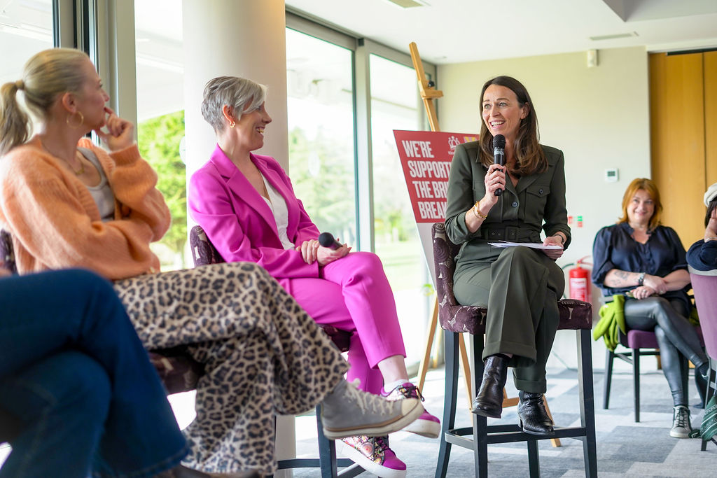 The panel at Brilliant Breakfast.