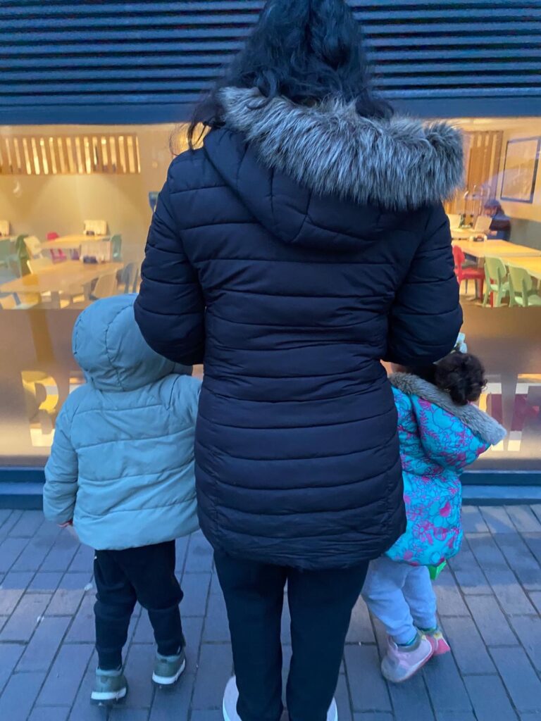 Dayanira Rodriguez-Marquez and her children.