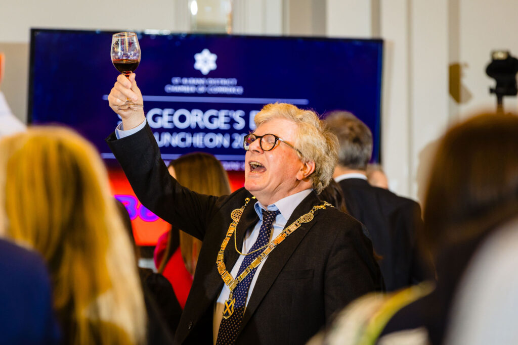 St Albans District Chamber of Commerce St George's Day luncheon 2025. Photo: Danny Loo