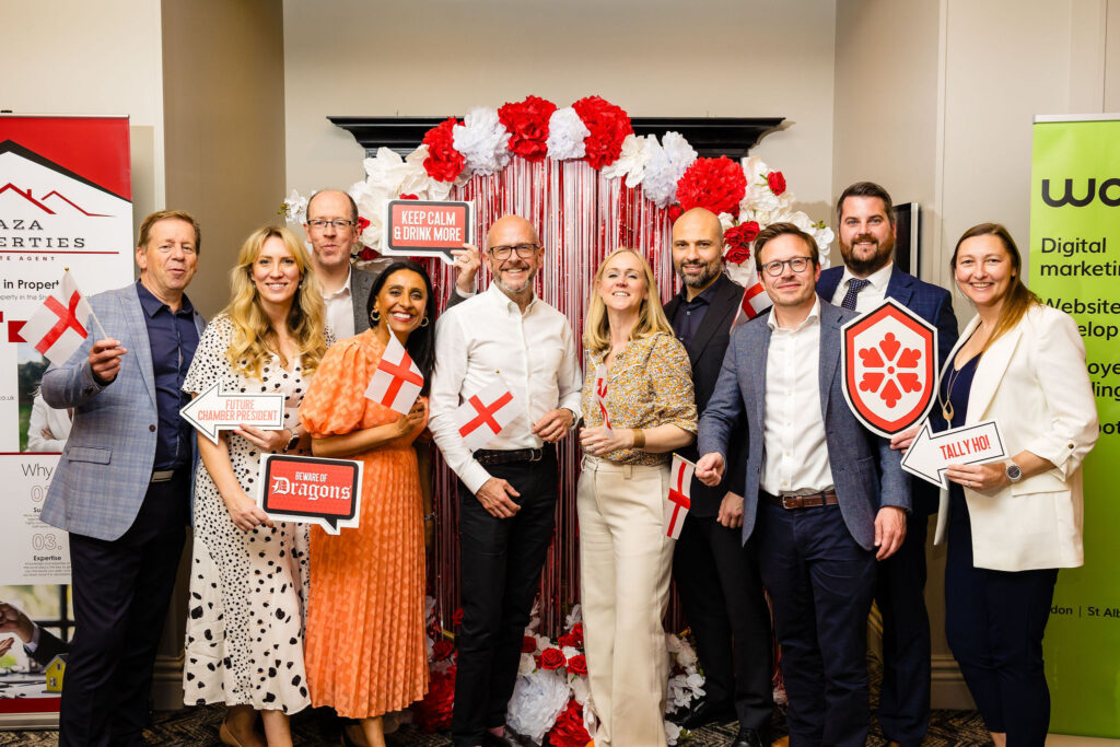 St Albans District Chamber of Commerce St George's Day luncheon 2025. Photo: Danny Loo