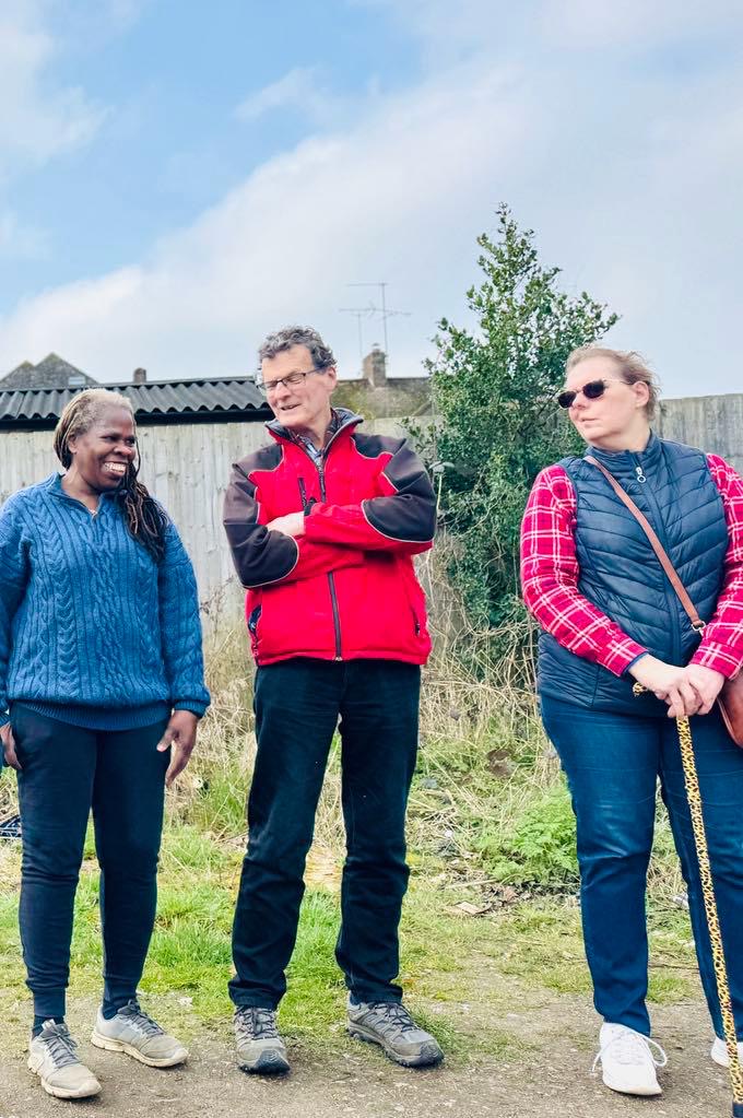 A Community Inclusive Allotment is being created near Sopwell Mill. Photo: Gavin Gost