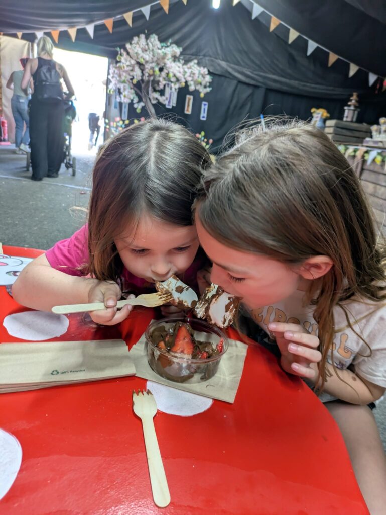 The annual Easter Eggstravaganza at Willows Activity Farm.