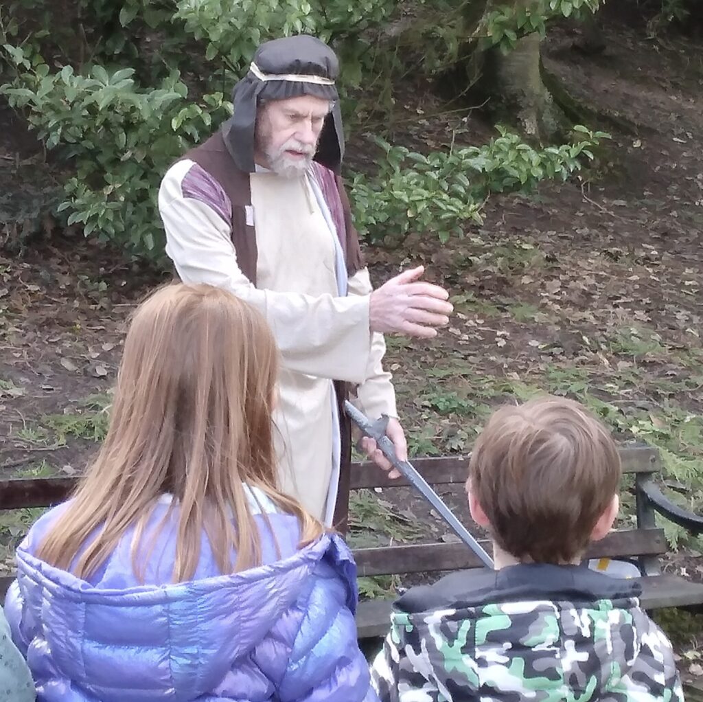 The 2024 Easter Trail in Clarence Park.