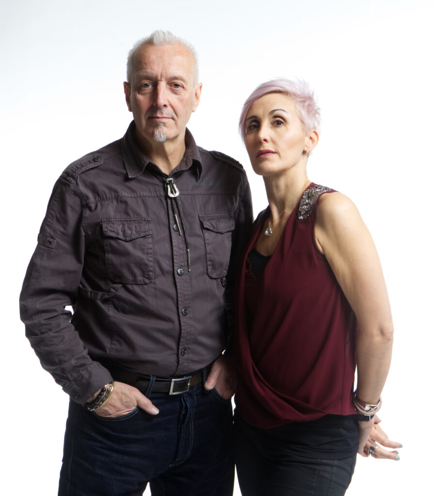 The South’s Gaz Birtles and Alison Wheeler.