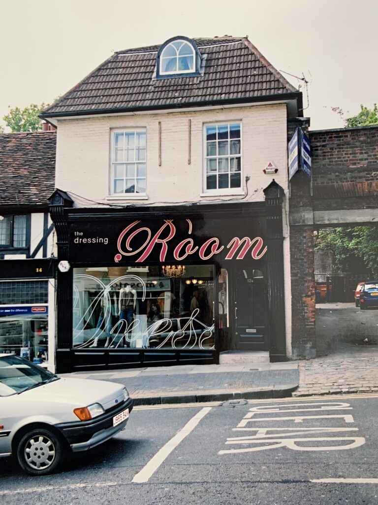 The original location of The Dressing Room