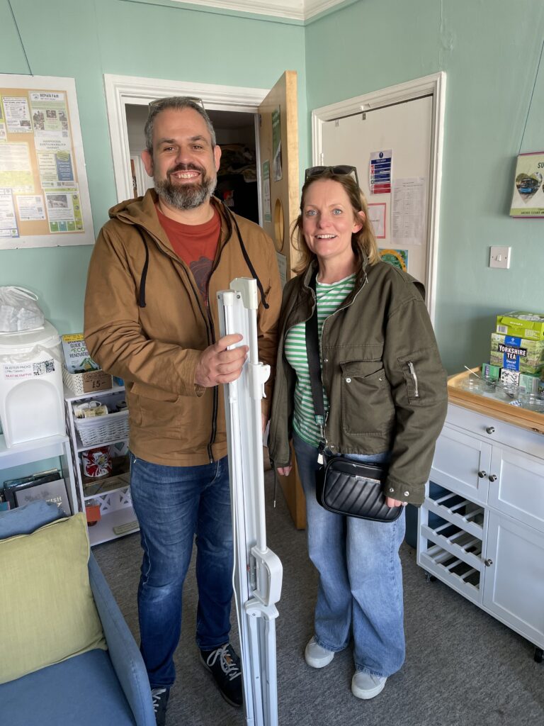 The first customers at Share St Albans