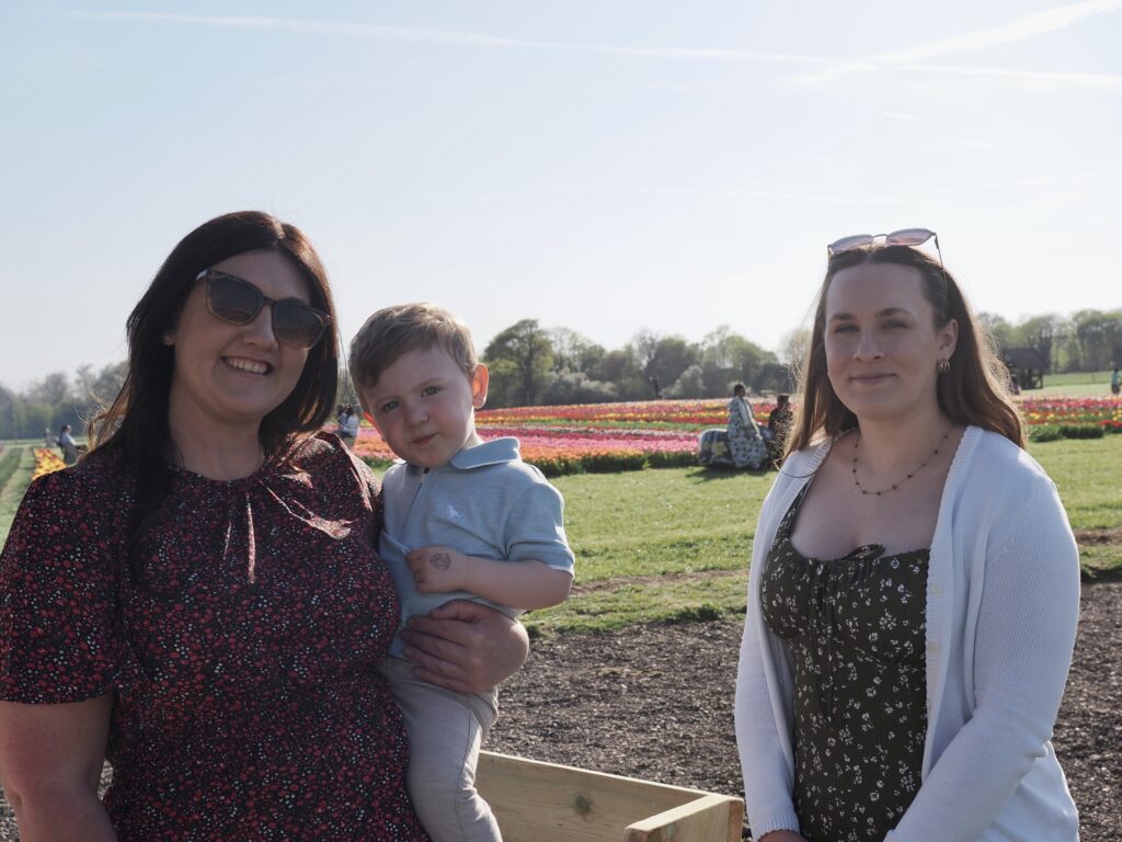 Tulleys Tulip Fields near Willows Activity Farm. Photo: John Andrews