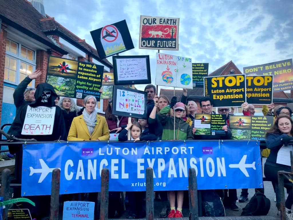 Daisy Cooper has been an ardent campaigner against Luton Airport expansion