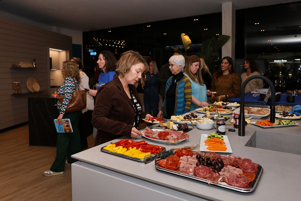 Jon Watts' cookery demonstration at Poggenpohl. Photo: Claire Lane