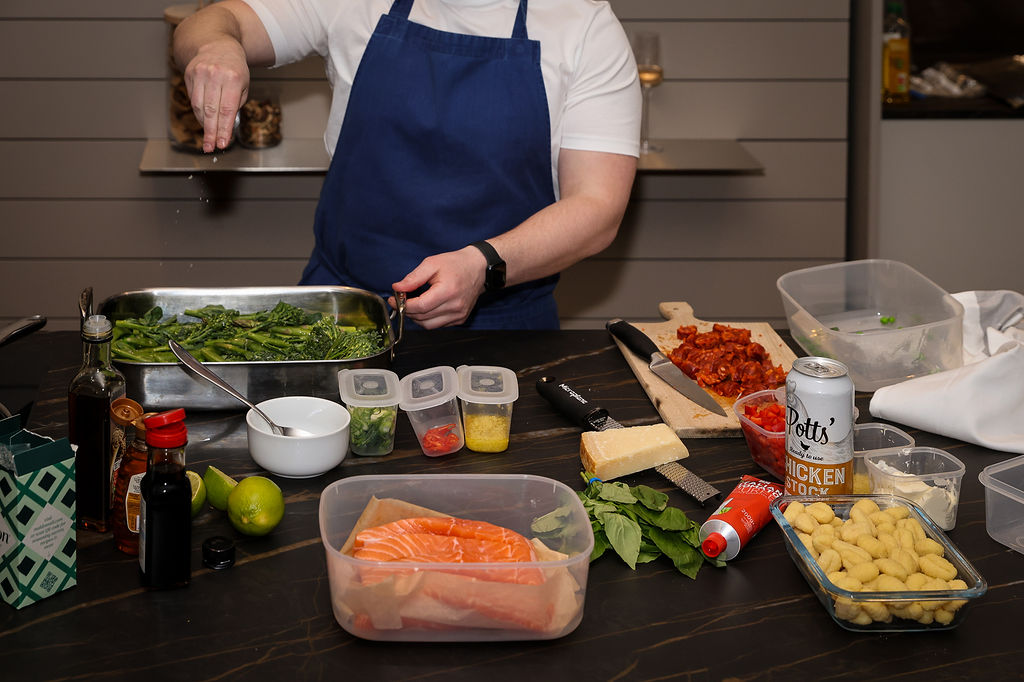 Jon Watts' cookery demonstration at Poggenpohl. Photo: Claire Lane