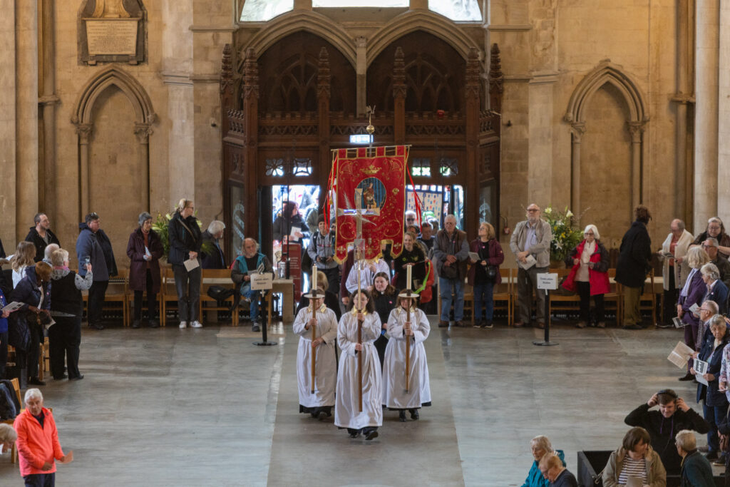 St Albans Easter Pilgrimage. Photo: Toby Shepheard