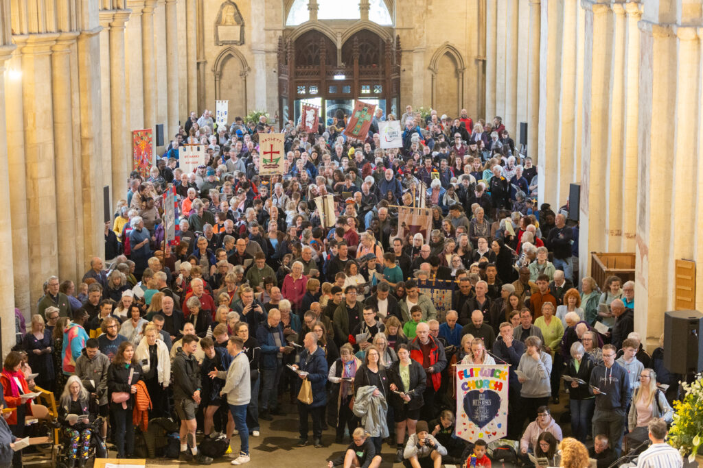 St Albans Easter Pilgrimage. Photo: Toby Shepheard