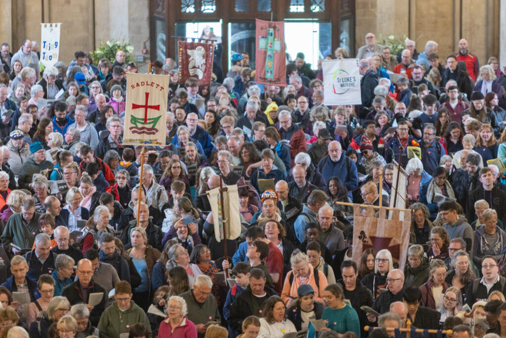 St Albans Easter Pilgrimage. Photo: Toby Shepheard